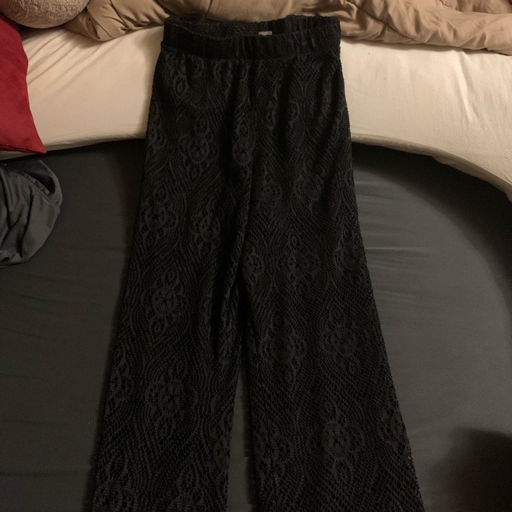 3/$10-No Boundaries Lace Swim Cover up Pants